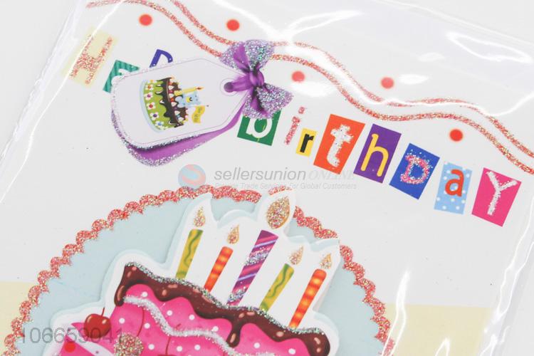 Good Quality Colorful Birthday Greeting Card