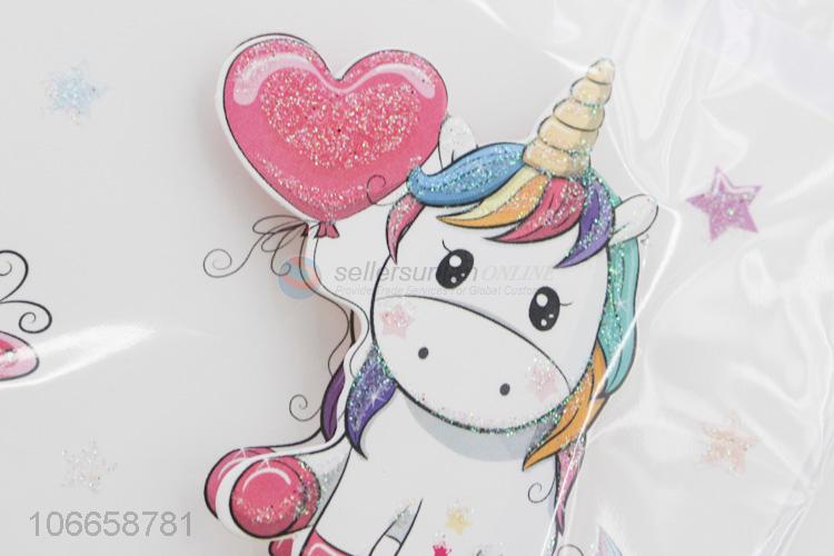 Wholesale Colorful Unicorn Pattern Greeting Card