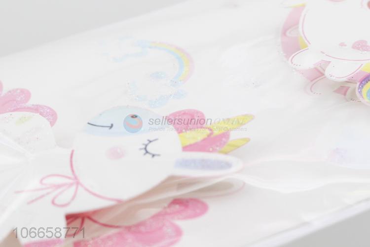 Best Selling Unicorn Pattern Paper Greeting Card