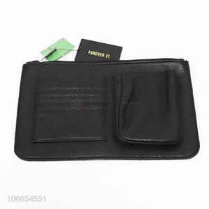 Portable Cosmetic Bag With Card Holder