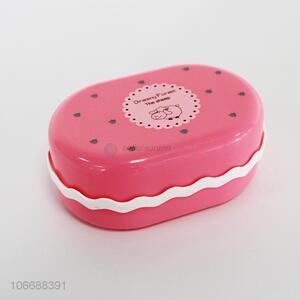 Custom bathroom plastic drain soap box drain soap dish