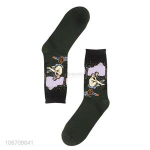 Custom Comfortable Breathable Mid-Calf Length Sock Men Socks