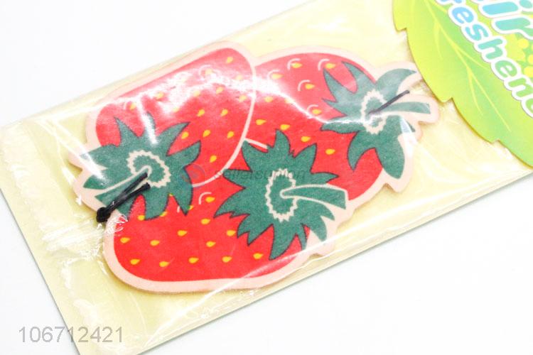 China manufacturer perfumed hanging paper car air freshener