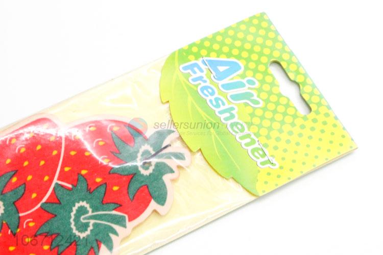 China manufacturer perfumed hanging paper car air freshener