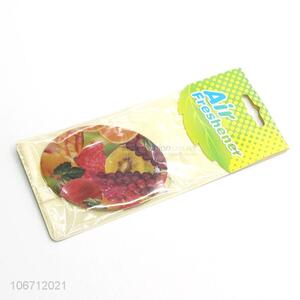 Bulk price perfumed hanging paper car air freshener