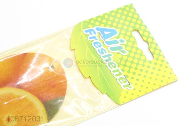 Hot sales hanging car air freshener /scented cardboard