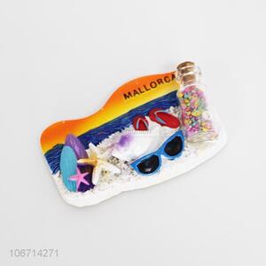 Recent style custom decorative resin fridge magnet