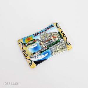 New design home ornament resin fridge magnet