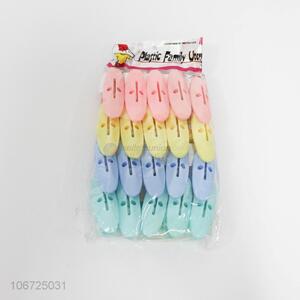 Best Selling 20 Pieces Plastic Clothes Pegs