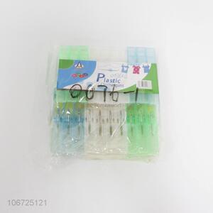 Factory supply 20pcs plastic clothes pegs