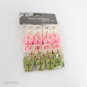 New design zipper head shaped plastic clothes pegs