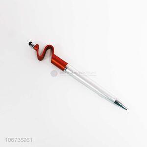 Cheap promotional plastic ball-point pen with touch