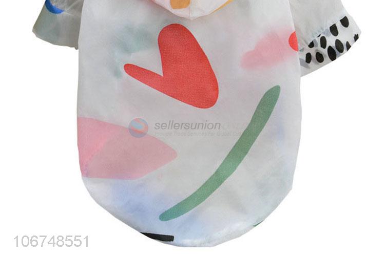 Wholesale Cute Heart Pattern Dog Supplies Dog Apparel Pet Clothes