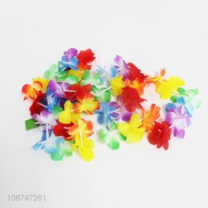 Good quality 4pcs hand flower chain flower lei dance garland