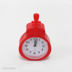 Custom Chinese Lute Shape Plastic Alarm Clock