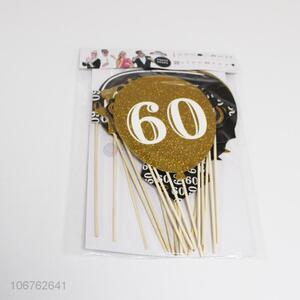 New selling promotion 20pcs party decorations props with sticks