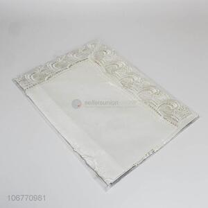 Promotional beautiful embroidered table cloth for restaurant hotel