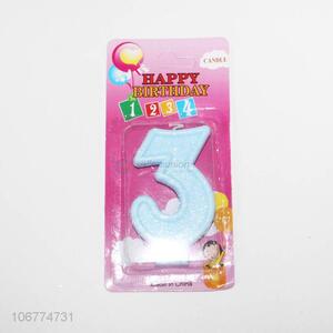 Factory Sell Colorful Digital Number Birthday Cake Candles