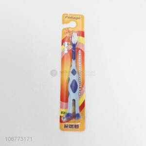 Custom cartoon kids soft bristle children toothbrush