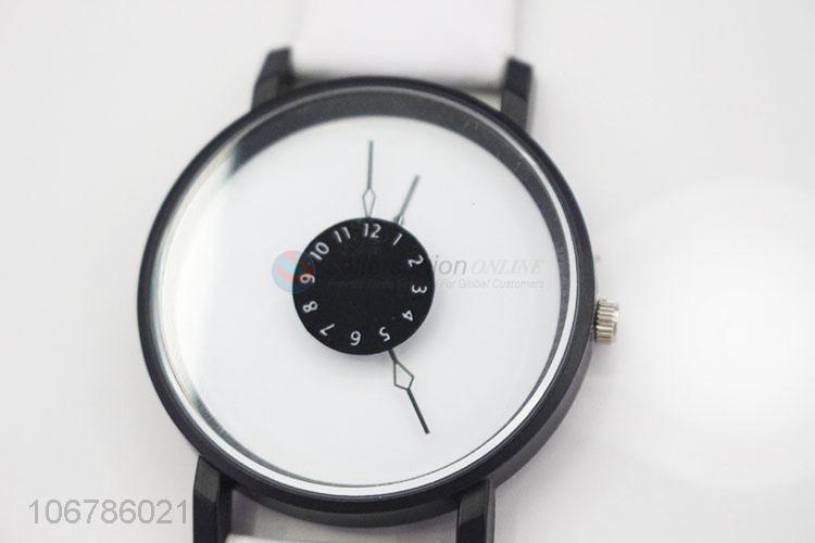 Wholesale Fashion Accessories Ladies PU Watchband Watch