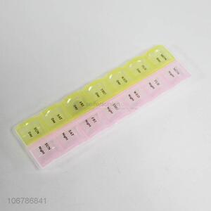 Good market 7 day plastic pill case for travel