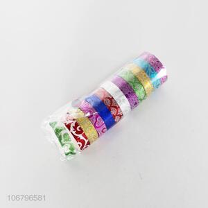 Wholesale 12 Pieces Glitter Powder Adhesive Tape