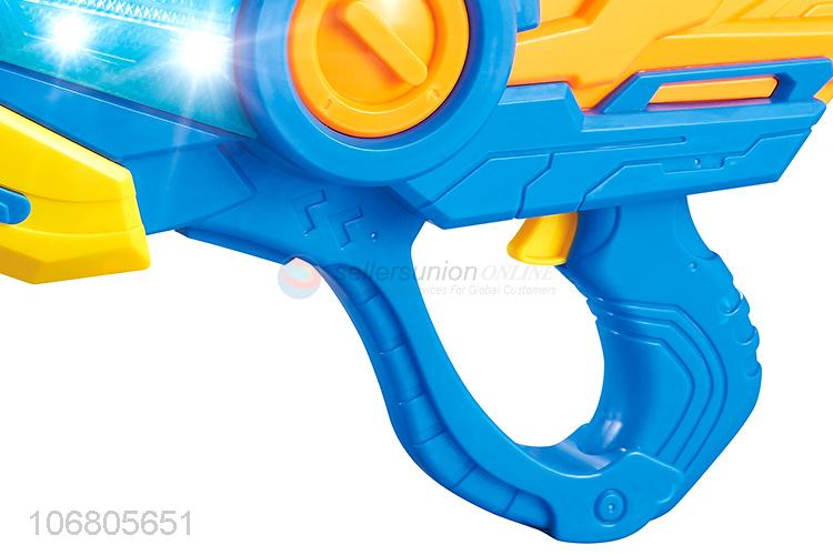 New Style Plastic Air Pressure Angel Wing Set Flash Light Water Gun