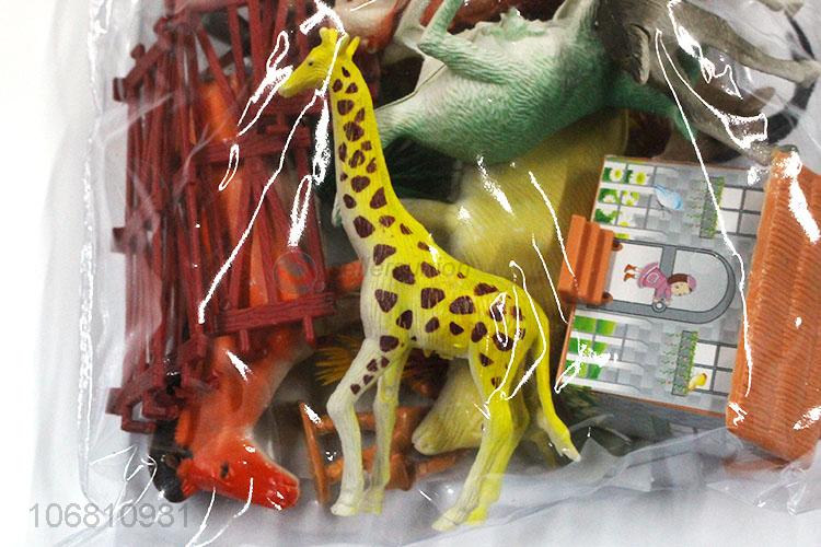 Good Sale DIY Animal Puzzle Plastic Toy Set