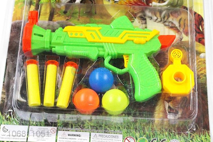 Hot Sale Animal Model With Plastic Gun Set Toy