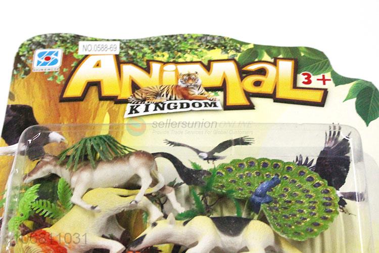 New Design Plastic Slingshot Animal Model Toy Set