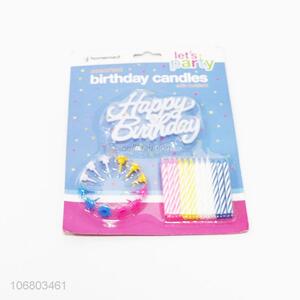 Unique Design 24 Pieces Fashion Birthday Candle