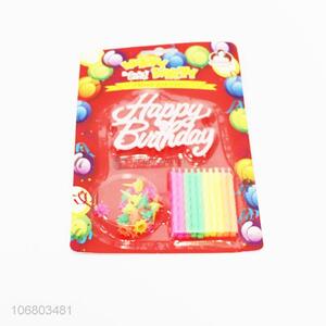 Unique Design 20 Pieces Colorful Birthday Candle