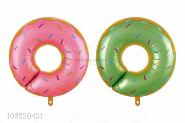 Good Quality Colorful Doughnut Foil Balloon Decorative Balloons