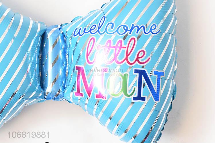 Fashion Style Cravat Shape Foil Balloon Decorative Balloons