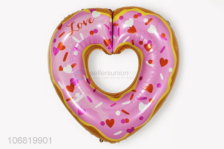 Best Quality Colorful Doughnut Shape Foil Balloon