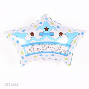 Popular Party Decorative Crown Shape Foil Balloons