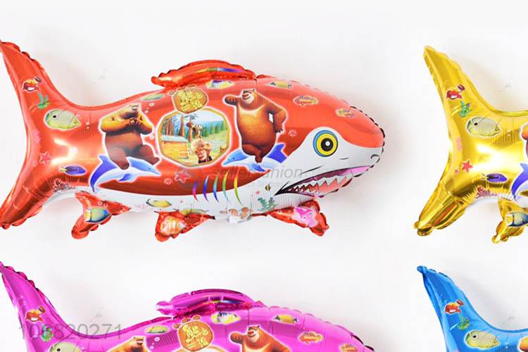 Custom Cartoon Shark Foil Balloon Cheap Balloons