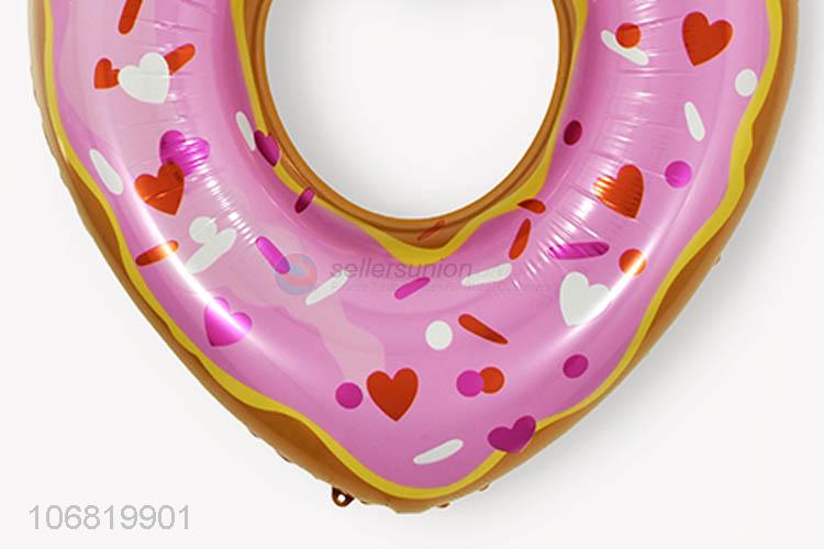 Best Quality Colorful Doughnut Shape Foil Balloon