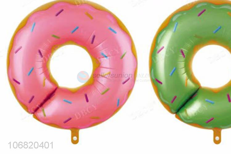 Good Quality Colorful Doughnut Foil Balloon Decorative Balloons