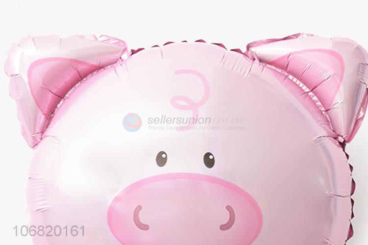 Cute Pig Shape Foil Balloon Fashion Party Decoration