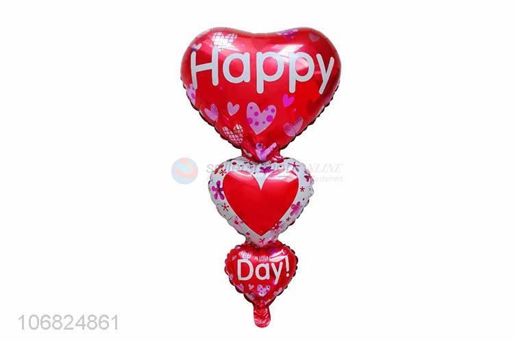 New Style Heart Shape Foil Balloon Best Festival Decorative