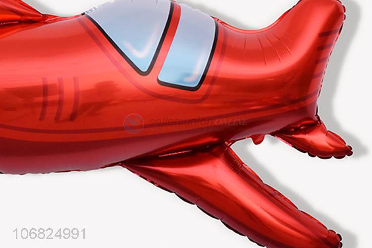 Fashion Vintage Airplane Colorful Foil Balloon For Decoration