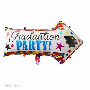 Best Sale Graduation Party Arrow Decorative Foil Balloon