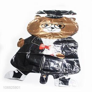 Creative Design Cartoon Bear Shape Foil Balloon Decorative Balloons