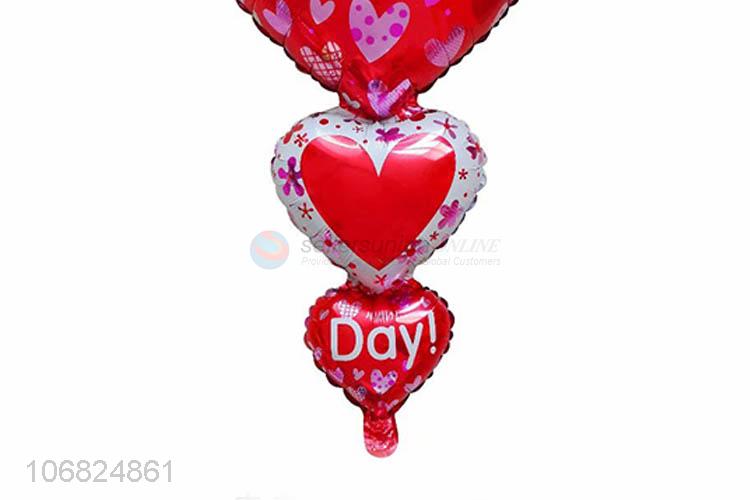 New Style Heart Shape Foil Balloon Best Festival Decorative