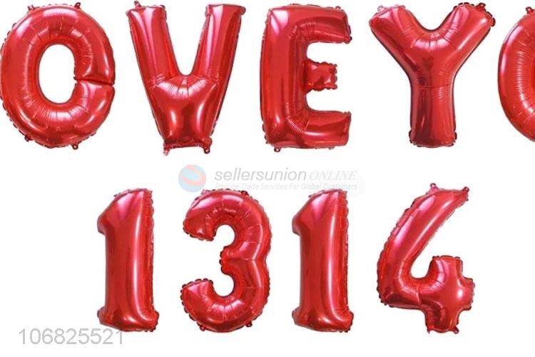 Wholesale Letters Foil Balloons Fashion Party Props