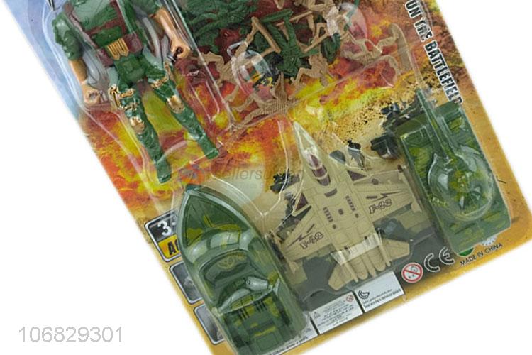 New products plastic toy soldier military toys play set