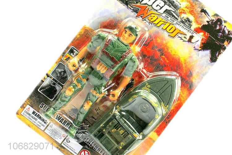 Credible quality military model toys mini plastic soldier toys