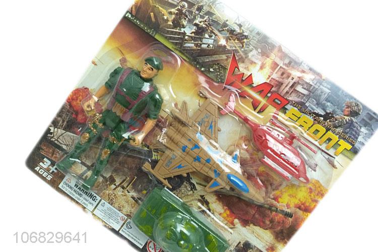 Promotional cheap plastic soldiers toy model soldiers military toys