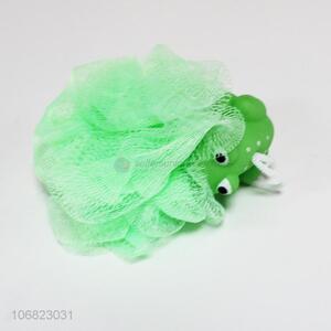 New style cartoon frog design showe ball bath ball